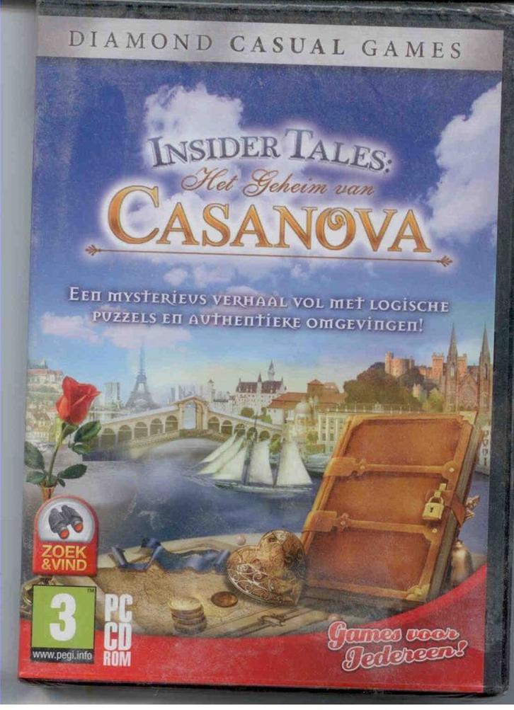 Het geheim van Casanova - PC game, Spelcomputers en Games, Games | Pc, Refurbished, 1 speler, Vanaf 12 jaar, Ophalen of Verzenden