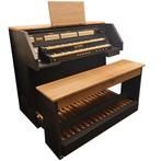 Domus Prestige 8 Occasion Orgel zwart met blanke lessenaar