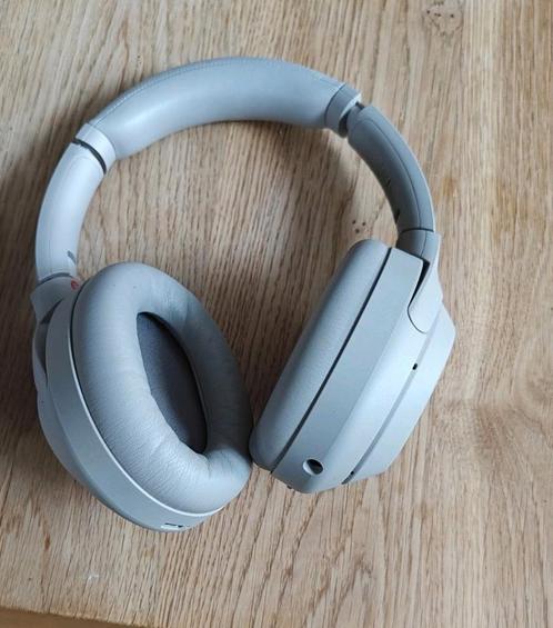 Sony WH-1000XM4 noise canceling bluetooth koptelefoon zilver, Audio, Tv en Foto, Koptelefoons, Zo goed als nieuw, Over oor (circumaural)