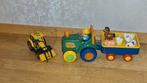 Tractor met dieren., Ophalen of Verzenden