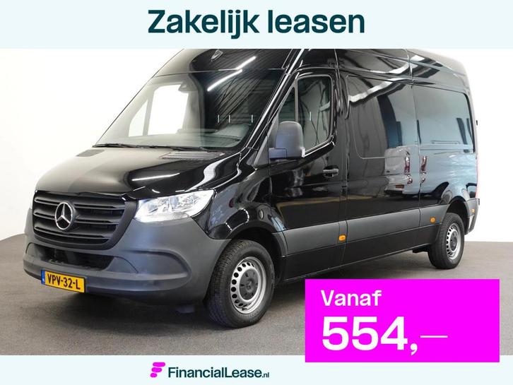 Mercedes-Benz Sprinter L2H2 Automaat Airco Navi Camera Trekh, Auto's, Bestelauto's, Bedrijf, Lease, Financial lease, ABS, Achteruitrijcamera