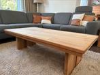 Massief eikensalontafel, Huis en Inrichting, Ophalen, 100 tot 150 cm, 50 tot 100 cm, Zo goed als nieuw