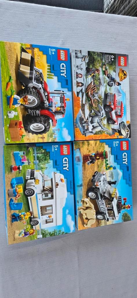 LEGO City, Jurassic World sets - Nieuw in doos!, Kinderen en Baby's, Speelgoed | Duplo en Lego, Nieuw, Lego, Complete set, Ophalen of Verzenden