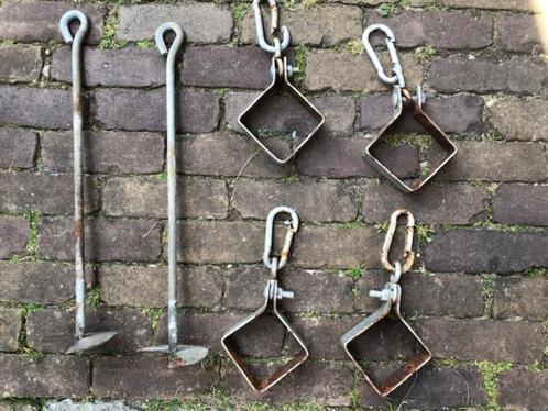 Grondankers Ophangbeugels  Schommel, Kinderen en Baby's, Speelgoed | Buiten | Speeltoestellen, Gebruikt, Schommel, Ophalen of Verzenden