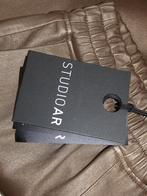 StudioAR - Arma - Prachtige leren broek maat 36 - Nieuw €399, Kleding | Dames, Bruin, StudioAR, Nieuw, Ophalen of Verzenden