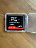 2 Sandisk CompactFlash geheugenkaarten, Audio, Tv en Foto, Fotografie | Geheugenkaarten, Gebruikt, Sandisk, Ophalen of Verzenden