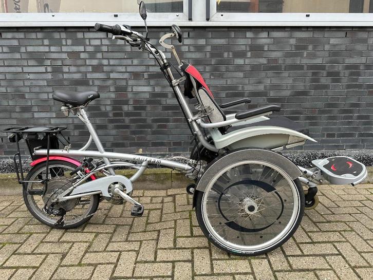 Elektrische Van Raam O-Pair Deelbaar, Fietsen en Brommers, Fietsen | Driewielfietsen, Gebruikt, Ophalen