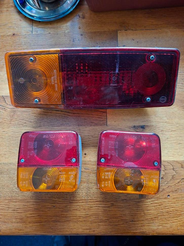 Set Achterlichten Aanhanger - Diverse Merken, Auto-onderdelen, Verlichting, Overige automerken, Universele onderdelen, Gebruikt