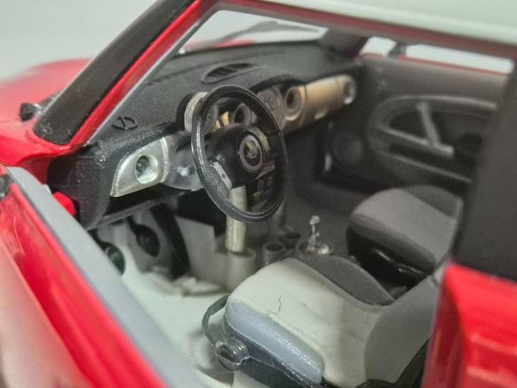 Mini Cooper Modelauto 1:18, Hobby en Vrije tijd, Modelauto's | 1:18, Zo goed als nieuw, Auto, Bburago, Ophalen of Verzenden