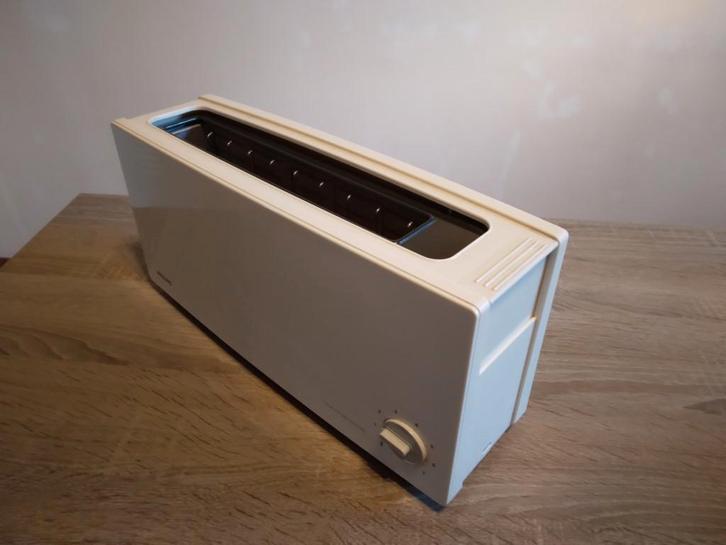 Philips Broodrooster HD4800/B, Witgoed en Apparatuur, Broodroosters, Gebruikt, Uitneembare kruimellade, Ophalen