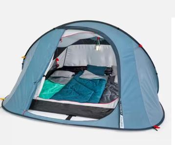 2 stuks quecha 2 seconds tent 3 personen 1 voor 40 samen 70 beschikbaar voor biedingen