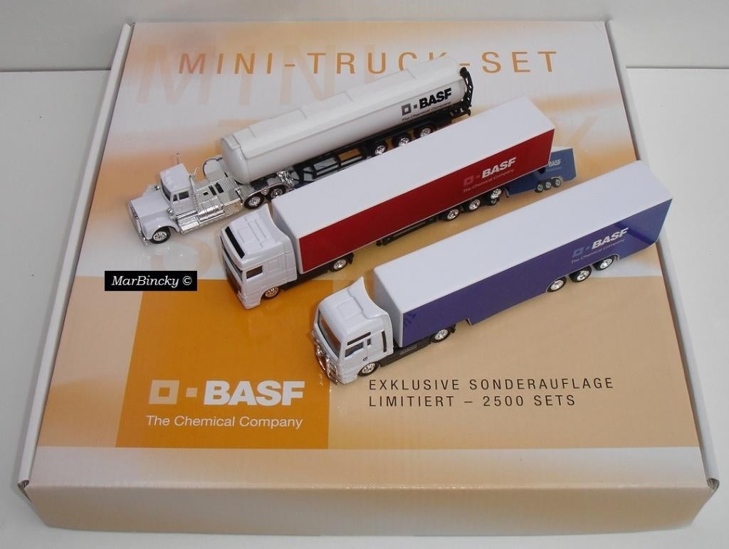 Elasto Form Basf Set - DAX 95 XF - US Fright liner - Steyr !, Hobby en Vrije tijd, Modelauto's | 1:87, Ophalen of Verzenden, Nieuw