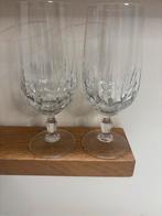 Set van 2 prachtige kristallen bierglazen, Ophalen of Verzenden