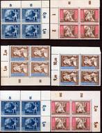 Duitse Rijk Minr 820/5 postfris in blokken van 4, Verzenden, Duitse Keizerrijk, Postfris