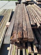 5 hardhouten  palen 7x7x200cm gebruikt, Ophalen, 250 cm of meer, Palen