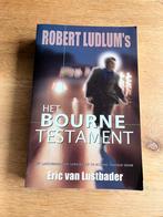 Het Jason Bourne Testament - Ludlum boek, Boeken, E. van Lustbader; Robert Ludlum, Ophalen of Verzenden, Zo goed als nieuw