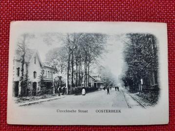 oude kaart Oosterbeek Utrechtsche Straat, straatbeeld, 1905? beschikbaar voor biedingen