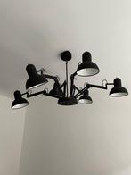 Industriele hanglamp spin zwart - 5-lichts verstelbaar, Huis en Inrichting, Ophalen of Verzenden, Zo goed als nieuw
