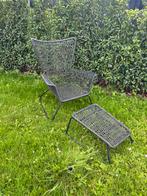 Ikea Hogsten. De gewilde leuke stoel met voetenbankje, Tuin en Terras, Tuinstoelen, Ophalen, Gebruikt, Kunststof