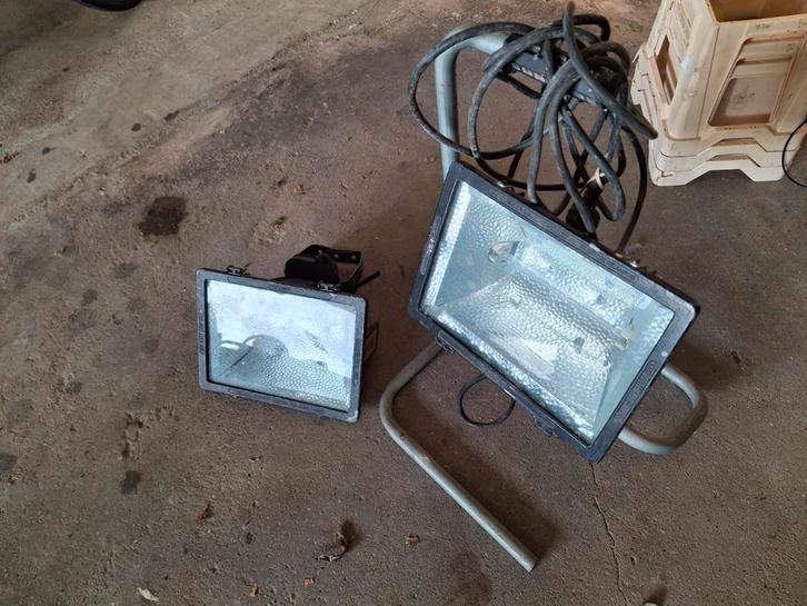 Defecte bouwlampen - Onderdelen of reparatie, Doe-het-zelf en Verbouw, Bouwverlichting, Gebruikt, Lamp met armatuur, 500 watt of meer