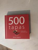 Kookboek: 500 Tapas Recepten, Spanje, Vegetarisch, Tapas, Hapjes en Dim Sum, Ophalen of Verzenden