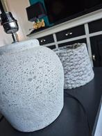 2x grote stenen lampenvoet, Huis en Inrichting, Ophalen of Verzenden, Gebruikt, Overige materialen, Minder dan 50 cm