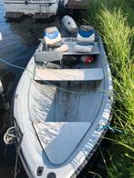 Terhi tour bootje met 9,9 yamaha electrische start, Watersport en Boten, Ophalen, Tot 10 pk, Zo goed als nieuw, 3 tot 6 meter