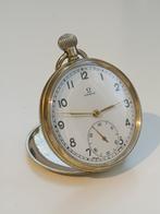 Omega zakhorloge pocket watch 1944, Ophalen of Verzenden, Staal, Omega, 1960 of later
