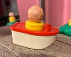 Vintage Fisher Price badspeelgoed Bootje met Poppetje #411, Ophalen of Verzenden, Gebruikt, Jongen of Meisje