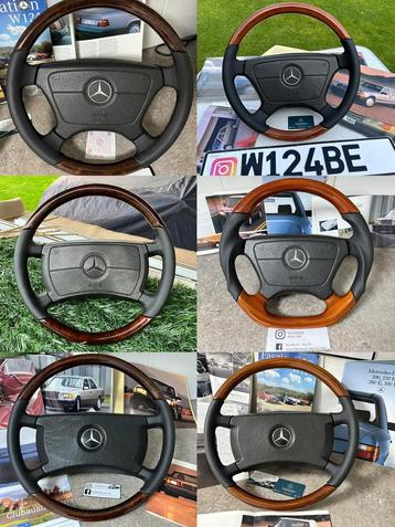 Mercedes stuur hout w124 w140 W202 R129 W126 W201 zebrano beschikbaar voor biedingen