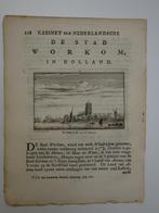 Boekje met 3 gravures zicht op Woudrichem Rademaker, 1750, Verzenden
