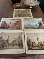 5 prenten over Zutphen, Ophalen of Verzenden