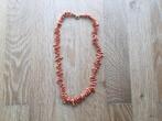 Bloekkoraal stokjes ketting., Ophalen of Verzenden, Zo goed als nieuw