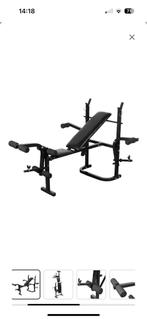 Halterbank, Ophalen of Verzenden, Zo goed als nieuw, Fitnessbank