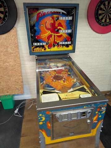 Bally Fireball flipperkast (1972, zeldzame klassieker!)  beschikbaar voor biedingen