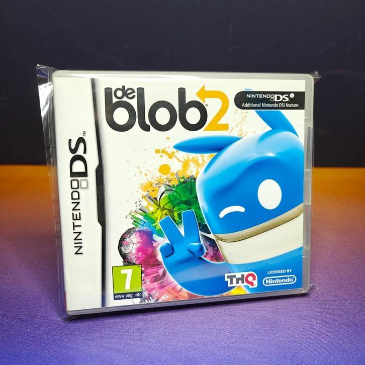 De Blob 2 - DS, Spelcomputers en Games, Games | Nintendo DS, Zo goed als nieuw, Platform, 1 speler, Vanaf 7 jaar, Ophalen of Verzenden