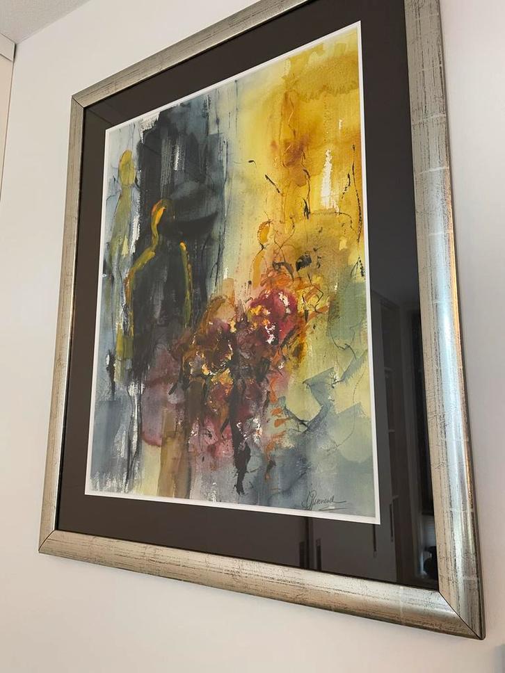 Schilderij van Ingrid Groeneveld, Antiek en Kunst, Kunst | Schilderijen | Klassiek, Ophalen