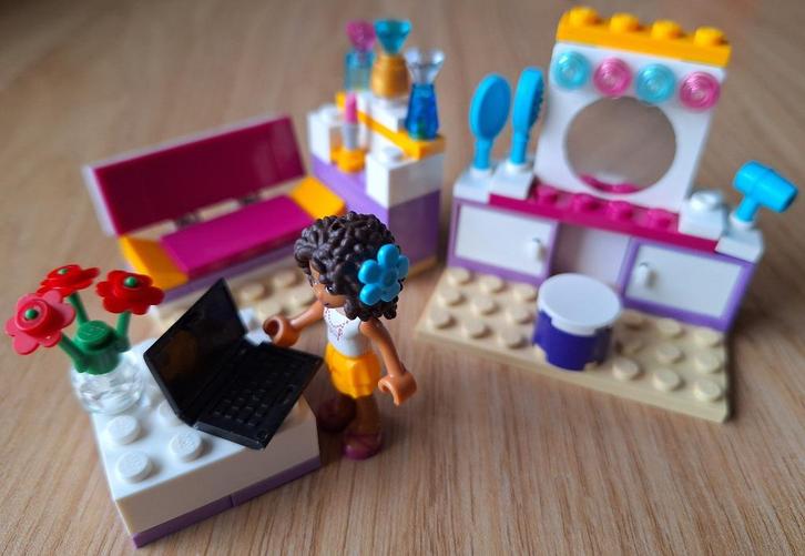LEGO Friends - Andrea's Slaapkamer (41009), Kinderen en Baby's, Speelgoed | Duplo en Lego, Zo goed als nieuw, Lego, Complete set