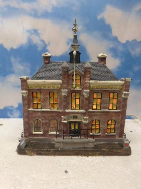 dickensville elfsteden oude stadhuis IJlst kerstdorp kerst, Diversen, Kerst, Nieuw, Ophalen of Verzenden