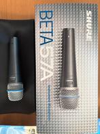 Shure Beta 57 A microfoon inclusief houder en popfilter, Muziek en Instrumenten, Microfoons, Ophalen of Verzenden, Nieuw, Instrumentmicrofoon