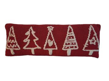 Nieuw, Bouclé kussen, Dennenboom van J-Line, 75x30cm beschikbaar voor biedingen