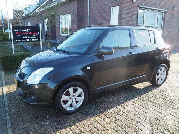 Suzuki Swift 1.3 Comfort (bj 2009), Auto diversen, Schadeauto's, Suzuki, Handgeschakeld, Benzine, Hatchback, Zwart