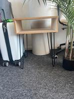 Nachtkastje met Hairpin Poten, Huis en Inrichting, Ophalen, Minder dan 45 cm, Minder dan 55 cm, Gebruikt