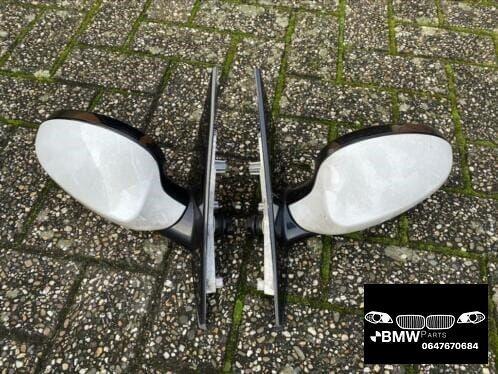 Spiegel Bmw 1-serie E87 zwart wit muisgrijs spacegrau, Auto-onderdelen, Spiegels, BMW, Gebruikt, Ophalen of Verzenden