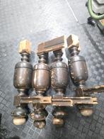 Oude eikenhouten tafelpoten, Ophalen of Verzenden, Gebruikt