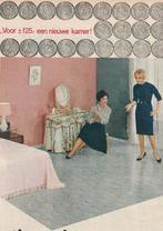 Retro reclame 1962 Krommenie viltzeil Vocaleum 25 guldens, Verzenden, Overige typen
