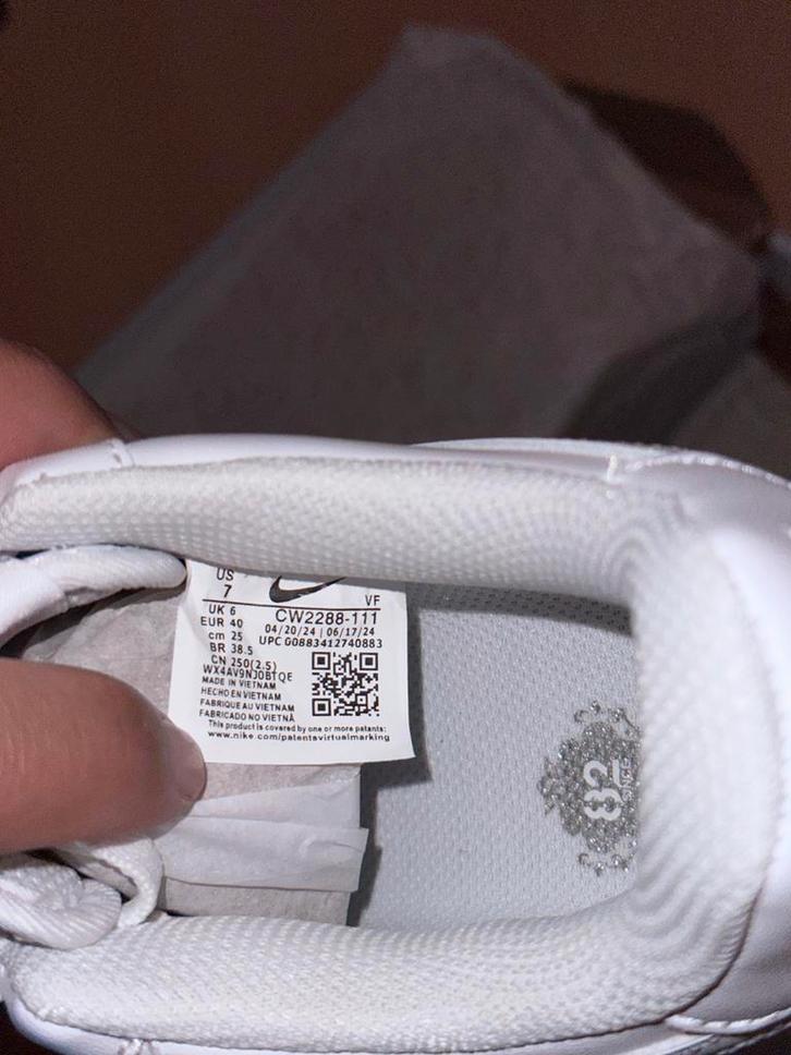 Nike Air Force 1 Triple White, Kleding | Heren, Schoenen, Nieuw, Sneakers of Gympen, Wit, Ophalen of Verzenden