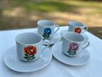 Bavaria Kop en Schotel Vintage Roos Motief, Antiek en Kunst, Antiek | Servies los, Ophalen of Verzenden