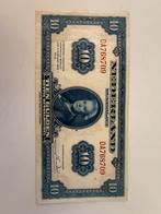 Prachtig 10 Gulden biljet 1943, Postzegels en Munten, Bankbiljetten | Nederland, Ophalen of Verzenden, 10 gulden, Los biljet