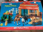 Fisher-price western town, Ophalen of Verzenden, Zo goed als nieuw, Speelset